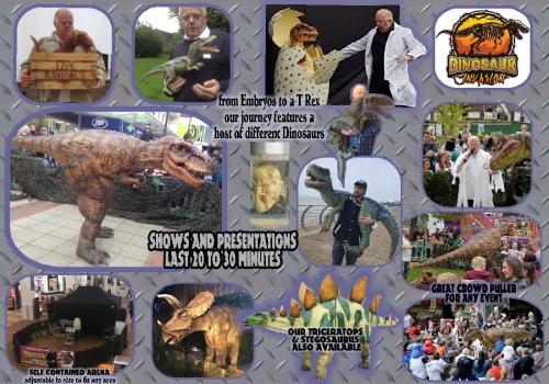 Dinosaur galas events