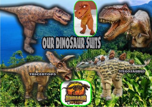 Dinosaur suits 1