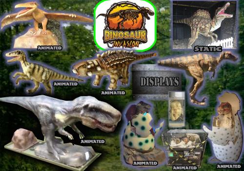 dinosaur displays